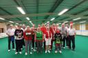 St Andrews members get in the festive spirit at an inter-club match arranged by friendly captain Robin Potter.