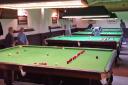 The event is taking place at Romford Snooker Club