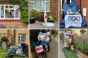 Some of the amazing sports-themed scarecrows in Doddington
