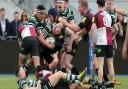 Action during Hendon RFC vs Cranbrook RFC, RFU Junior Vase Rugby Union at Allianz Park on 14th March 2020