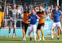 Wealdstone in action against Eastleigh