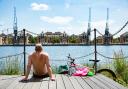 Royal Docks has a programme of outdoor swimming and activities this summer.  Image: Emma Nathan