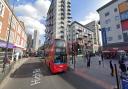 Roadworks are taking place at Wembley High Road