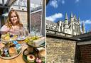 Did you know you can have afternoon tea in the cloisters of Westminster Abbey and at the moment it's themed after its 900-year-old garden.