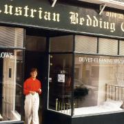 Isolde Lawlor founded The Austrian Bedding Co, in Belsize Road, in 1995