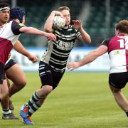 Action during Hendon RFC vs Cranbrook RFC, RFU Junior Vase Rugby Union at Allianz Park on 14th March 2020