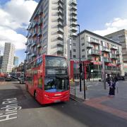 Roadworks are taking place at Wembley High Road