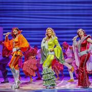 Kate Graham as Tanya, Mazz Murray as Donna & Nicola-Dawn Brook as Rosie in MAMMA MIA!