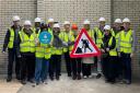 Illustrator Marion Deuchars, Quentin Blake’s Creative Consultant Claudia Zeff, Architect Tim Ronalds and Selina Papa, Head of Engagement at the National Lottery Heritage Fund, were among the onlookers as work began