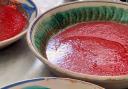 Tomato concentrate or 'stratto' is sundried in terracotta majolica dishes known as 'fanguotto', to create an intense paste that can be used year round