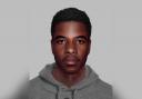 An E-fit of a man police are looking for