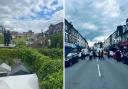 Police searched rooftops in Harlesden to find a suspect