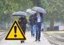 London is set to be hit by heavy rainfall as the Met Office has issued a weather warning from tomorrow until Thursday.