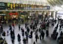 File photo dated 29/03/24 of passengers waiting for trains at London King's Cross Station. A cyber attack has hit public wifi at some of the biggest railways stations in the country, and reports say that Manchester Piccadilly, Birmingham New Street and