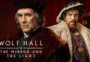 Thomas Cromwell (Sir Mark Rylance) and Henry VIII (Damian Lewis) as Wolf Hall trailer is released. (BBC/Playground Entertainment/Jay Brooks/PA)