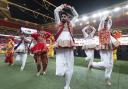 Diwali on pitch at Wembley