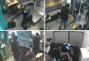 CCTV images of the robbery at the EE store