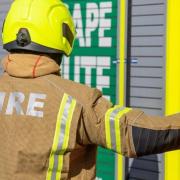 The fire happened at flats in West Kilburn