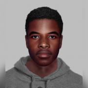 An E-fit of a man police are looking for