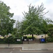 Police were called to Emslie Horniman's Pleasance park, near Hazelwood Crescent, Ladbroke Grove