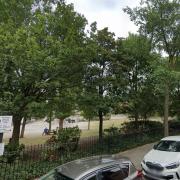 Police were called to Emslie Horniman's Pleasance park, near Hazelwood Crescent, Ladbroke Grove