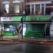 Firefighters were called to Harlesden after a fire