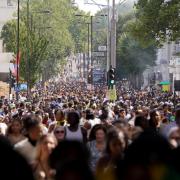 Crowds at Notting Hill Carnival