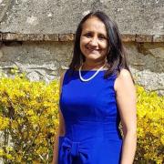 Hospice ‘home support’ volunteer Meena Vencatasawmy