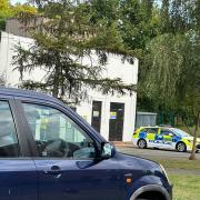 Police were called to Vale Farm Sports Centre earlier today