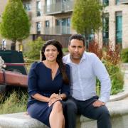 Pouja Magdani and Aash Magdani, founders of Peapods Early Learning Centre at Grand Union, Wembley