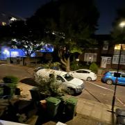 Picture from scene of Kilburn stabbing