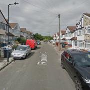 Police were called to Rowley Close, Alperton, after a fatal crash