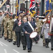 Royal British Legion Remembrance parade