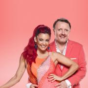 Chris McCausland and Dianne Buswell are paired for Strictly Come Dancing 2024 (Ray Burmiston/BBC/PA)