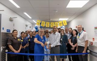 Opening of New ACU Ward. It is expected that the 32-bed ward will help alleviate growing pressures on the department. Image Credit: LNWH