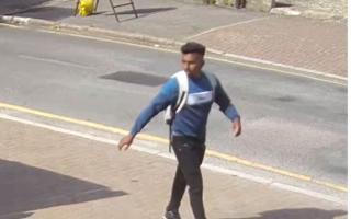 Police wish to speak to this man following an alleged sexual assault and  robbery in Hillfield Avenue, Wembley